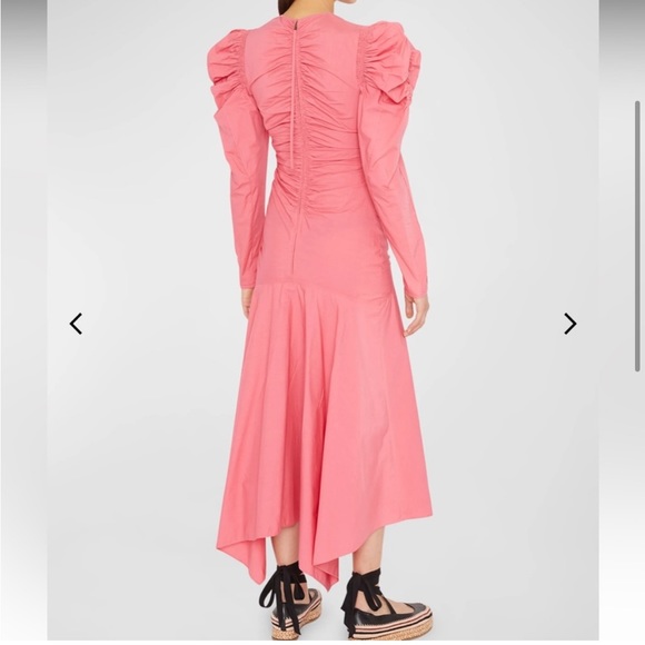 Ulla Johnson | Priyanka Gathered Ruffle Midi Dress - Picture 4 of 6